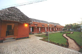 Chettinad Court jardin