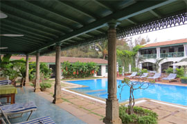 The Bangla à Chettinad piscine