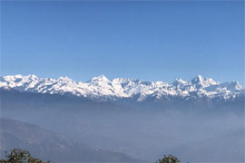 Hôtel Himalaya villa à Nagarkot vue