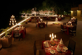 gajner palace terrasse