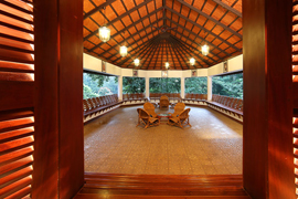 Hôtel à Periyar : Elephant Court roof top