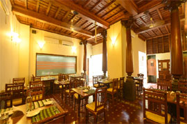 Dune Maison Calve à Pondicherry restaurant
